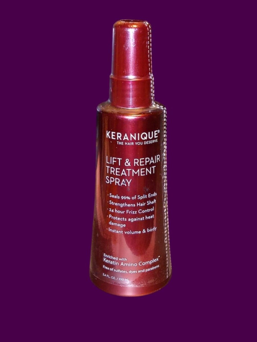 Lift & Repair Treatment by Keranique Original Formula 3.4 fl oz. NEW Sealed